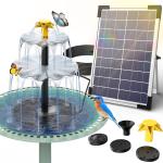 AISITIN 10W Solar Floating Fountain Pump