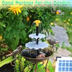 AISITIN 10W Solar Floating Fountain Pump