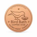 Copper Disc Bird Bath Cleaner for Outdoor Fountains