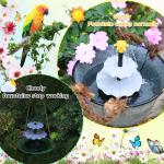 AISITIN 10W Solar Floating Fountain Pump