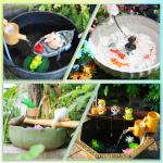 AISITIN 10W Solar Floating Fountain Pump