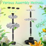 AISITIN 10W Solar Floating Fountain Pump