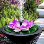 Lotus Shape Water Fountain with USB Pump