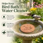 Copper Disc Bird Bath Cleaner for Outdoor Fountains