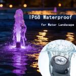 Submersible LED Pond Lights with Timer