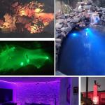 Multicolor Remote Control Underwater Pond Light