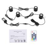 Remote Control LED Pond Lights - Set of 4