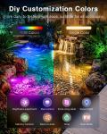 RGB Waterproof Underwater Fountain Lights for Ponds