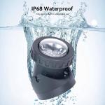 LED Underwater Fountain Lights with Timer - IP68