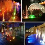 10W RGB Pond Lights with Timer and Waterproof Case