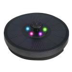 Solar-Powered Mini Fountain with Colorful Lights