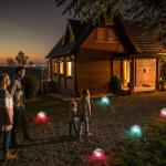 Solar Floating Pond Lights, Waterproof LED Lamp, 2-Pack