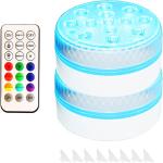 LED Pond Lights with Remote - 16 Colors