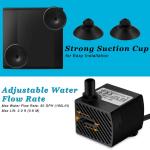 Mini Submersible Water Pump for Fountains and Ponds