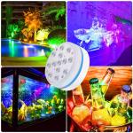 LED Pond Lights with Remote - 16 Colors