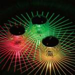 Solar Floating Pond Lights, Waterproof LED Lamp, 2-Pack