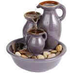 Triple Jug 8.25" Zen Tabletop Fountain