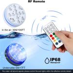 LED Pond Lights with Remote - 16 Colors