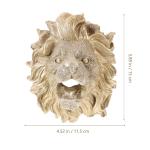 Lion Head Wall Fountain for Indoor/Outdoor Decor
