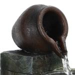 4-Tier LED Water Fountain for Garden Decor