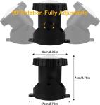 LED Pond Fountain Lights with Timer and Dimmable Features