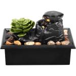 Mini Zen Tabletop Waterfall Fountain with LED Light