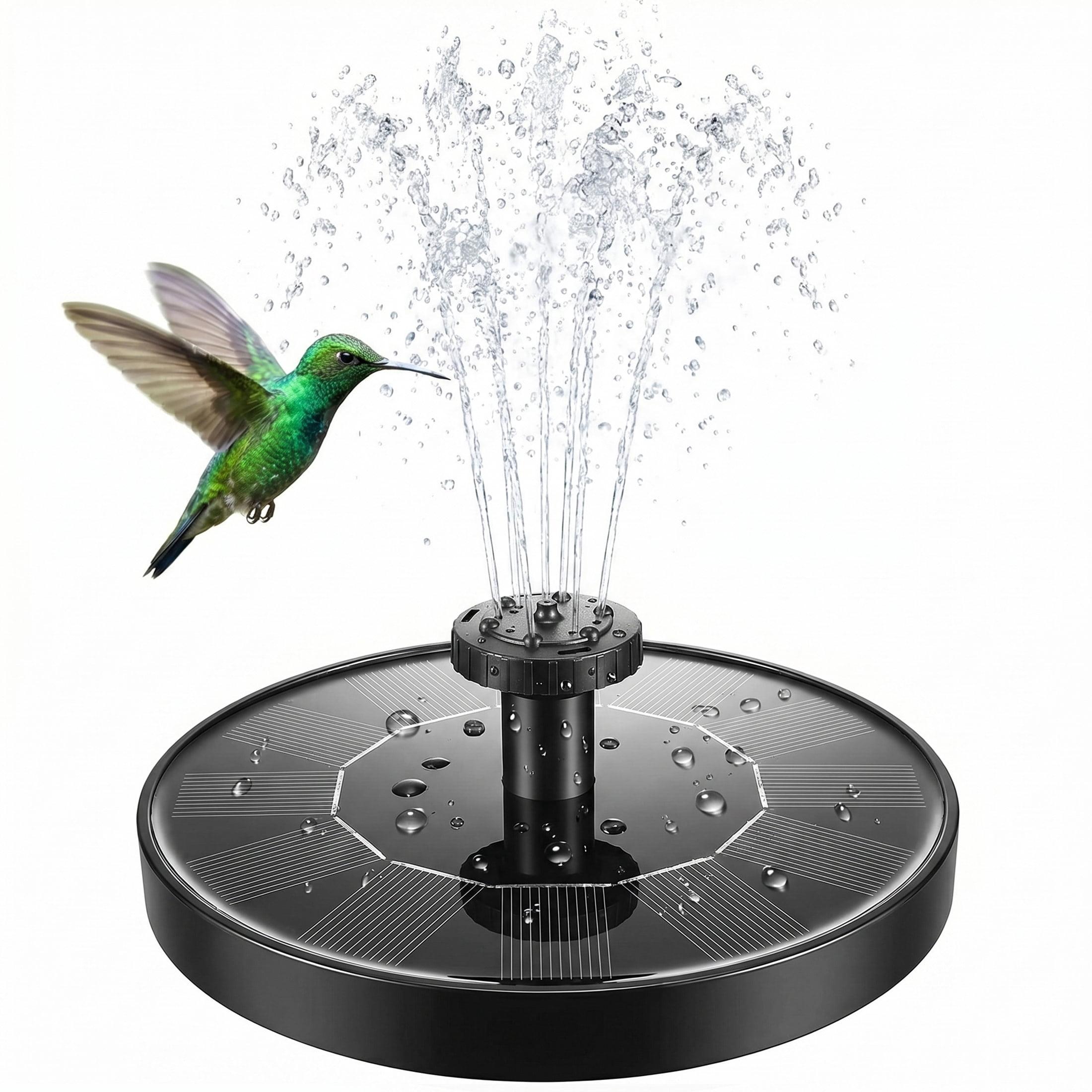Andizun Solar Water Fountain Pump for Gardens