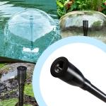 15W Submersible Fountain Pump with LED Light