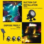 Solar Color Changing Underwater Pond Lights