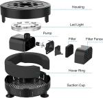 Adjustable USB Water Fountain Pump for Bird Baths