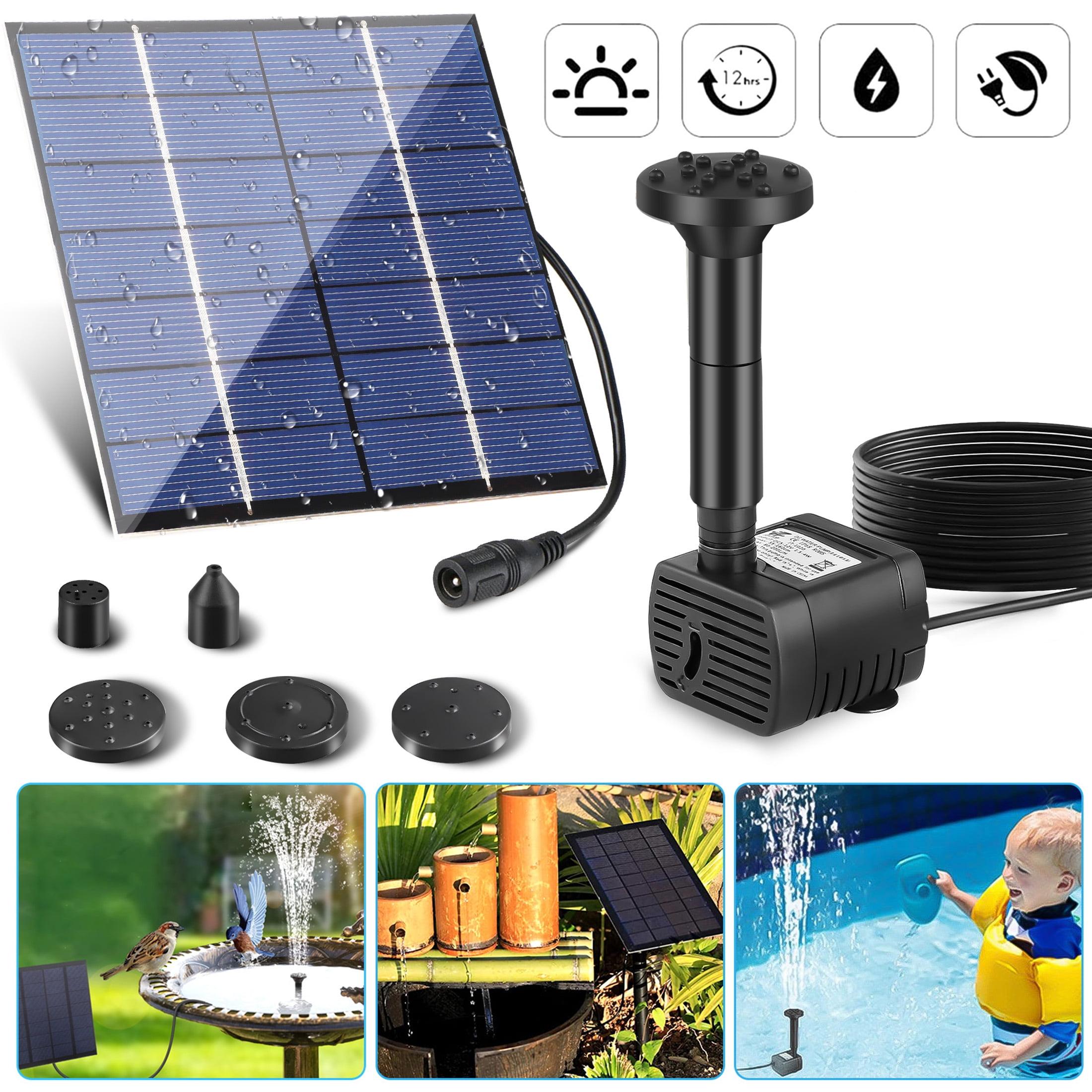 Solar Fountain Water Pump for Garden and Pond