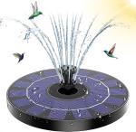 AISITIN Solar Fountain Pump with 6 Nozzles