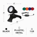 Pondmaster LED Fountain Light with Colored Discs