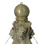 Italian Royal Lion 54" Outdoor Stone Fountain