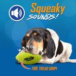 Nerf Dog Squeaker Football Toy