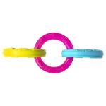 Nerf Dog 10.5" TPR 3-Ring Tug Toy