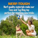 Nerf Dog Trackshot Tug and Fetch Toy 2 Pack