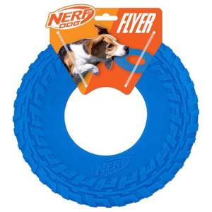 Nerf Dog Tire Flyer Fetch Toy - 10 Inch