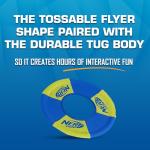 Nerf Dog Trackshot Tug and Fetch Toy 2 Pack