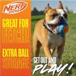 Nerf Dog Tennis Ball Blaster Toy – Blue/Orange