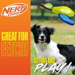 Nerf Dog 16.5in Crinkle Wing Duck Toy