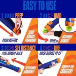 Nerf Dog Tennis Ball Blaster Toy – Blue/Orange