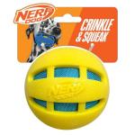 Nerf Dog Squeaky Toy with Blue Crunch Bag