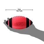 Nerf Dog 5-Inch Red Squeaker Football