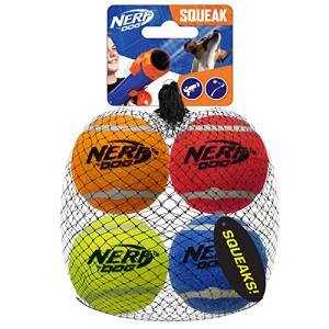 Nerf Dog Medium Squeaky Tennis Balls