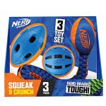 Nerf Dog Three-Piece Toy Gift Set