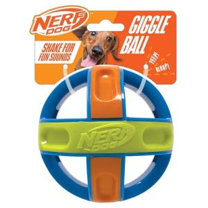 Interactive Nerf Dog Squeaky Ball, 5 inch