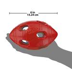 Nerf Dog 6" Treat Football in Red
