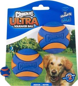 Chuckit! Ultra Squeaker Balls for Playtime Fun