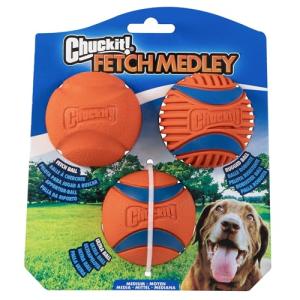 Chuckit! High-Bounce Fetch Balls - Set of 3